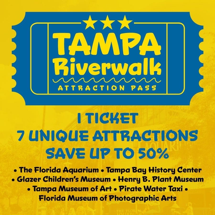 VISIT TAMPA BAY LAUNCHES NEW RIVERWALK ATTRACTION PASS 3