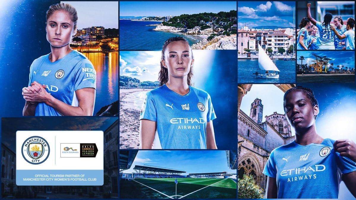 Spain’s Costa Daurada Tourism Authority announce a partnership with Manchester City Women's Football Club 4