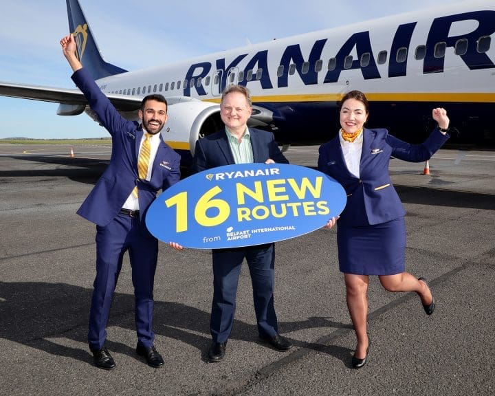 Belfast International Airport welcomes launch of new Ryanair UK base Today 3