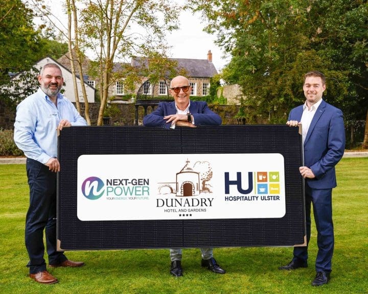 Dunadry Hotel rolls out welcome mat to a green future, Co Antrim hotel embraces sustainability with Next-Gen Power solar installation 2