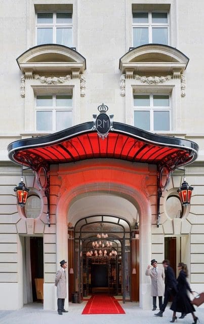 The Prestigious 5-Star Le Royal Monceau Hotel Paris, recognised with Condé Nast Travellers Choice Award 1