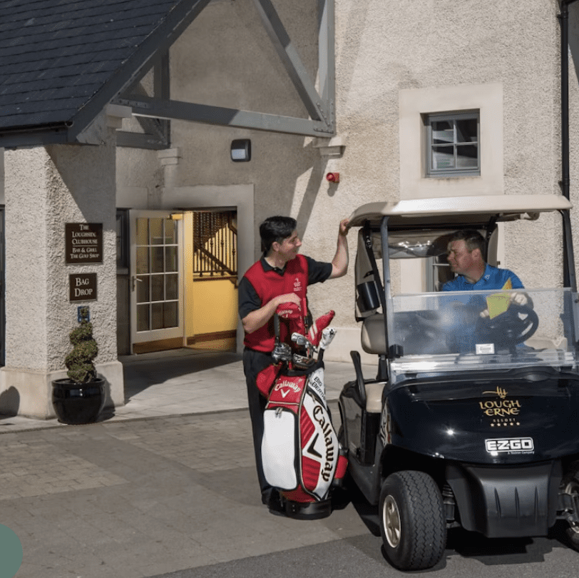 Picture of a Golf Cart at Lough Erne Resort